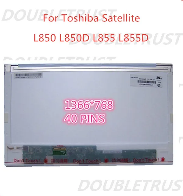 Высококачественный 15,6 светодиодный ЖК-экран для Toshiba Satellite L850 L850D L855 L855D Дисплей Матрица HD