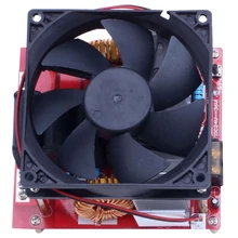 -20A ZVS induction heating board Flyback driver heater DIY Cooker+ ignition coil zvs tesla coil flyback driver sgtc marx generator jacob s ladder 12 30v dc red