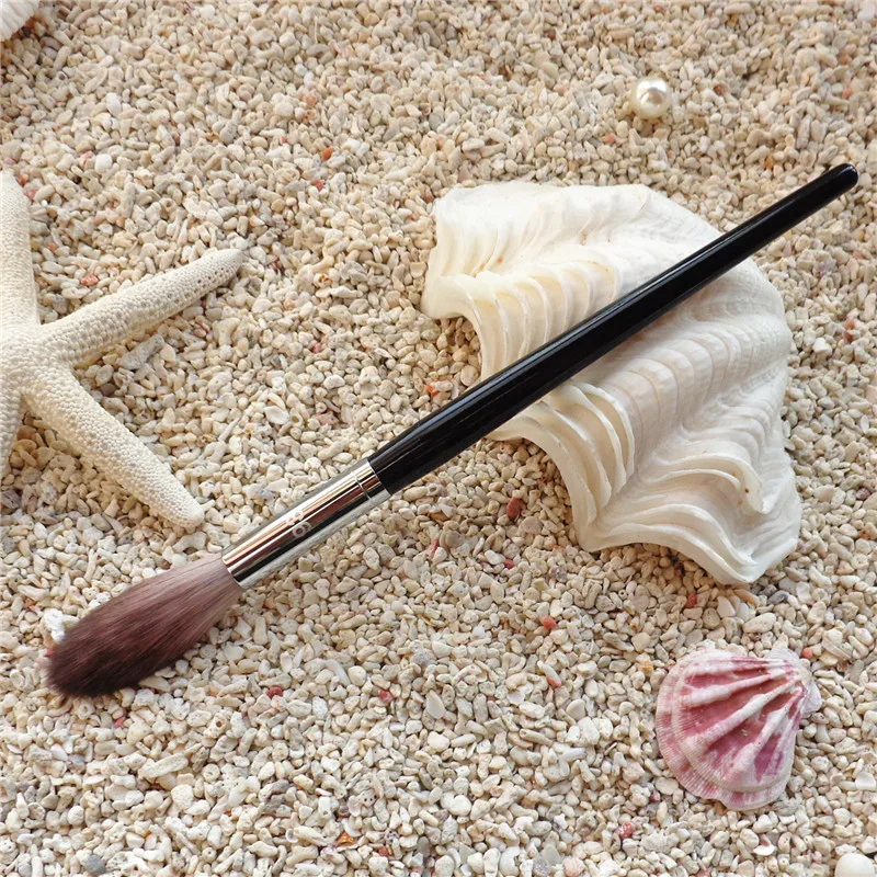 

1pcs fashion exquisite No.93 flame-shaped powder repair makeup brush copper tube art brush multi-function beauty tools