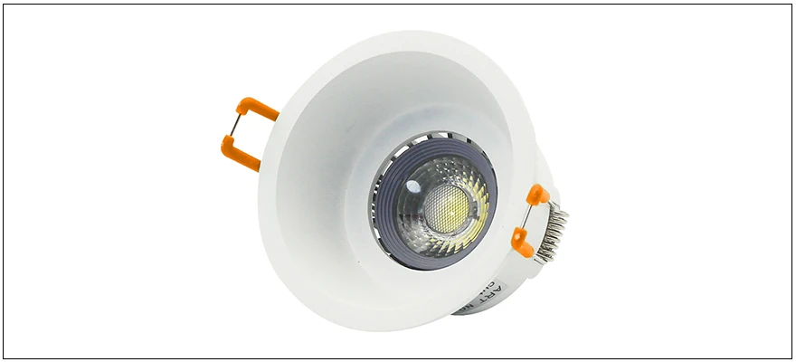 Lanpulux белый утопленный потолочный светильник круглый квадратный MR16 GU5.3 GU10 E27 розетки лампа фитинг рамка высокое качество светильники