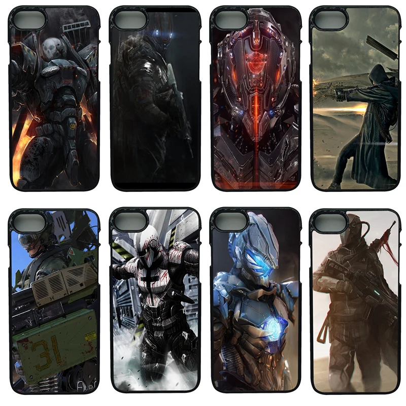 Hard PC Cover Fashion Science Fiction Robot Cell Phone Cases For iphone 8 7 6 6S Plus X 5S 5C 5 SE 4 4S iPod Touch Shell |