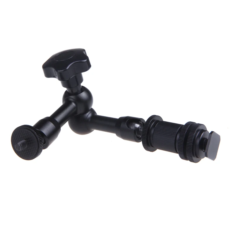 

Andoer 7 Inch Friction Articulating Magic Arm for Camera LCD Monitor LED Video Light 1/4" Hot Shoe Connector Arm