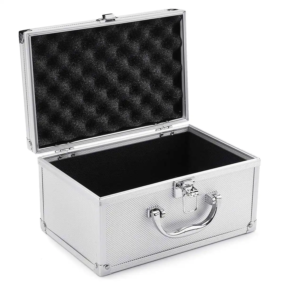 23x15x12,5 см ящик для инструментов, алюминиевый сплав, коробка для хранения для дома, портативный чехол для хранения, органайзер для багажа, чехол, инструменты