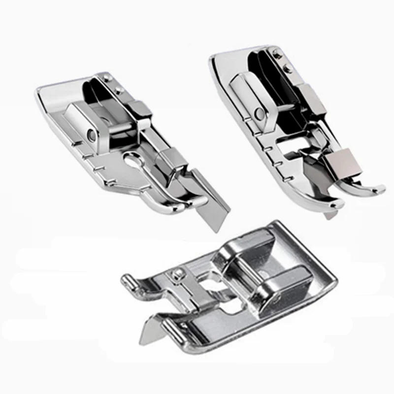 

Sewing Machines accessories 1/4'' Quilting Patchwork Presser Foot with Edge Guide,Stitch in Ditch Foot, Overcast Presser Foot