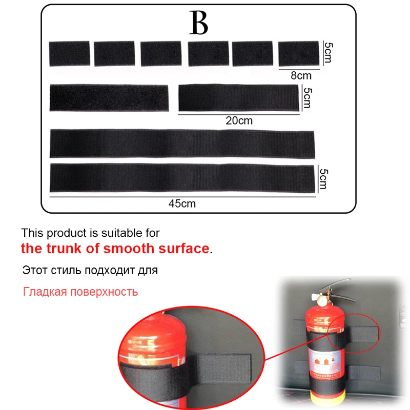 CHUKY автомобильный Стайлинг автомобиля багажника Огнетушитель Крепежный ремень для Volkswagen VW Golf 4 5 7 6 MK4 Honda Civic 2006-2011 Accord 2003