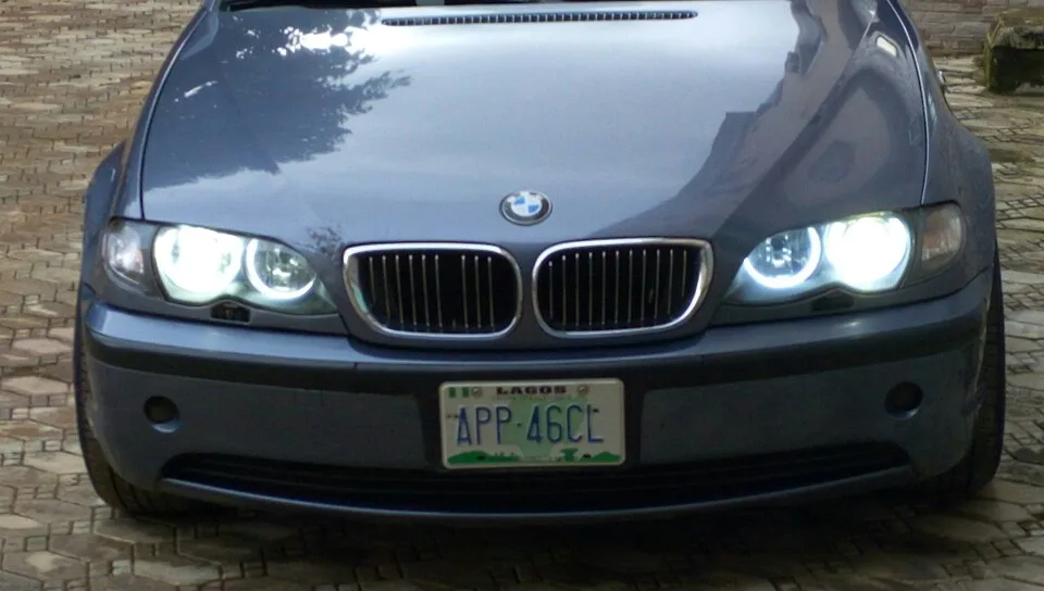 Набор ангельские глазки CCFL теплое белое кольцо с ореолом 131 мм для BMW E36 E38 E39 E46 (с