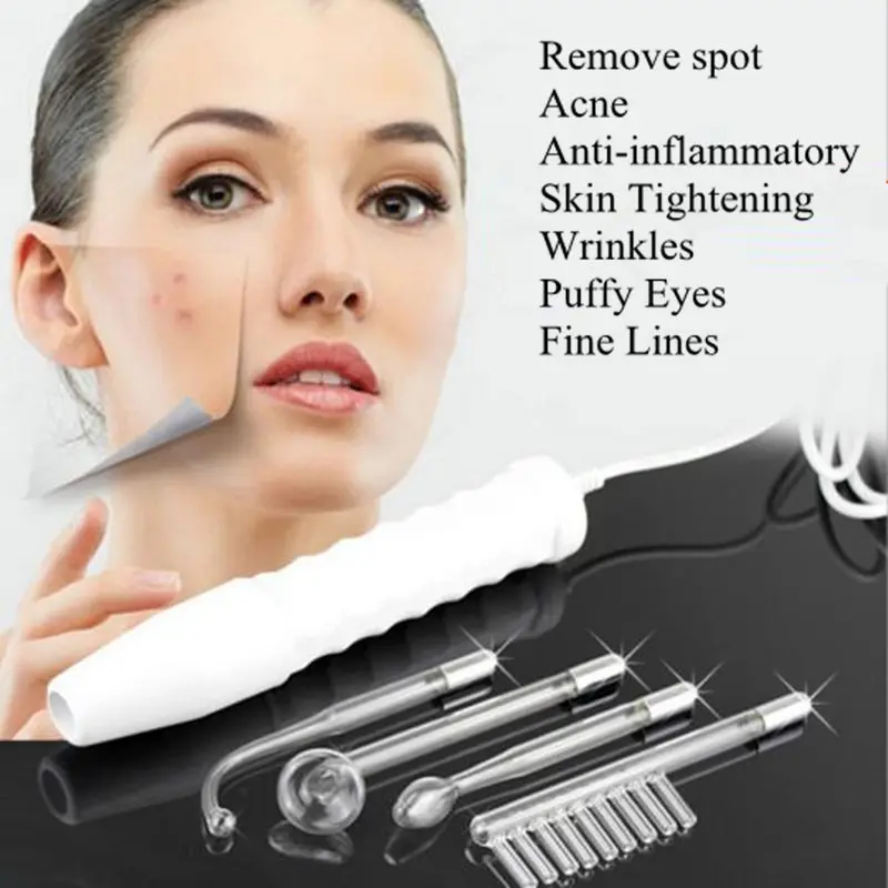 Hair Facial Care Massager Spa High Frequency Wand Facial Machine Face