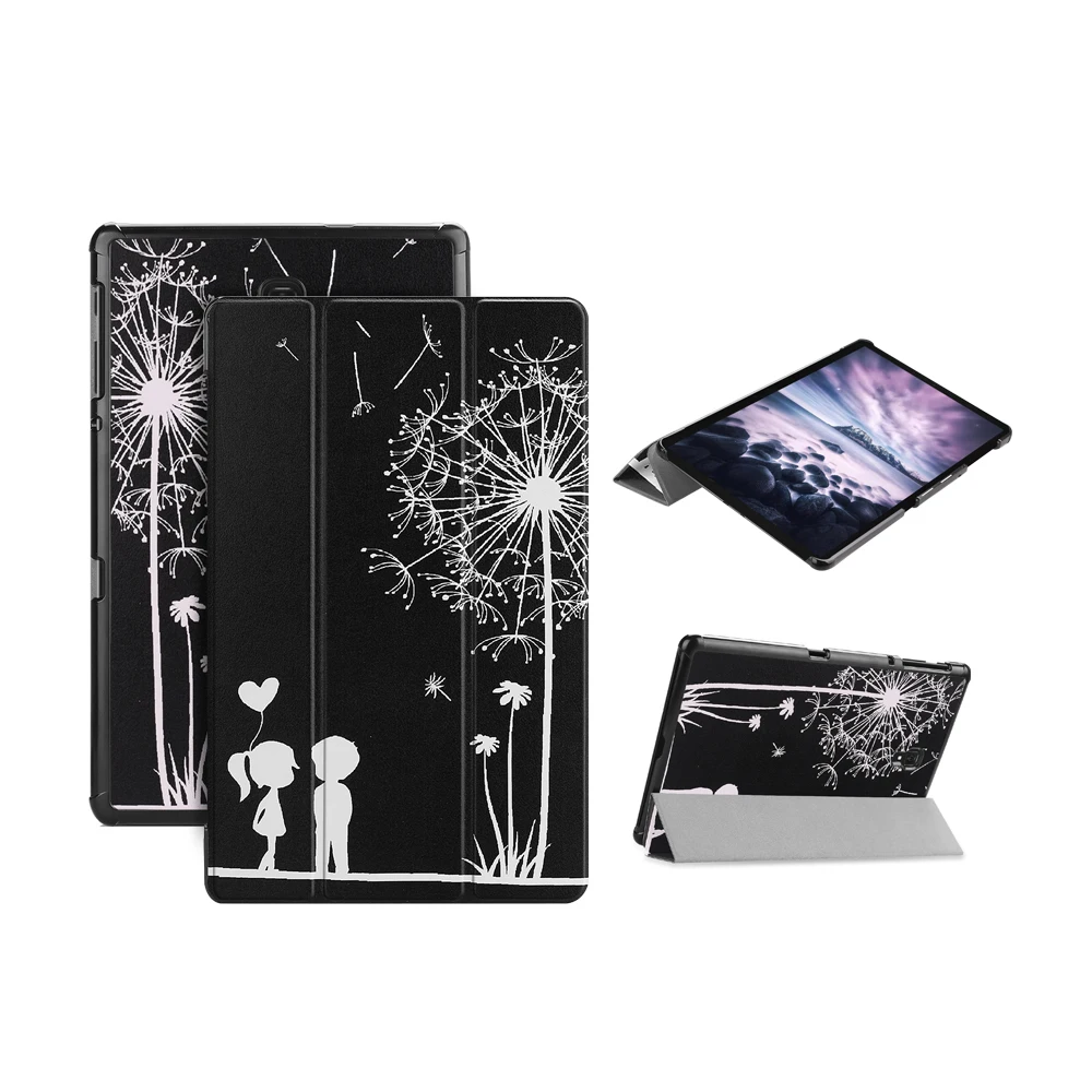 

Folio Smart Protective Cover Case For 2018 Samsung Galaxy Tab A SM-T590 SM-T595 T590 T595 Tablet 10.5 Inch Auto Wake/Sleep