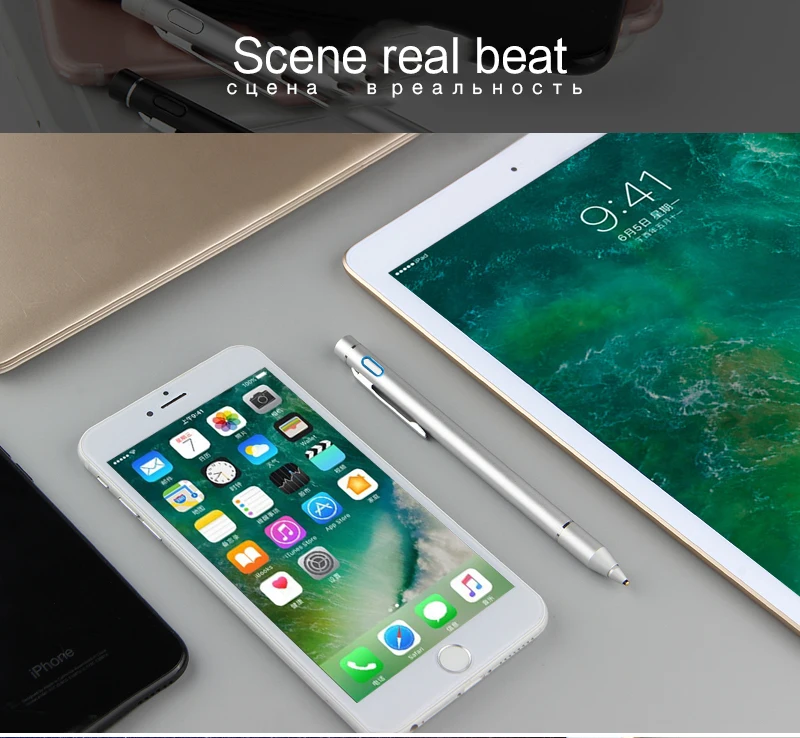 Высокая точность ручка активный стилус емкостный сенсорный экран для ipad mini 4 3 2 ipad mini4 mini3 mini2 планшеты чехол nib1.3 мм карандаш