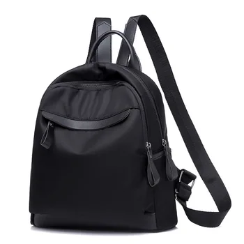

032019 new hot female lady nylon travel backpack student school bag girl travel bag