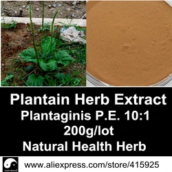 

Plantain Herb Extract Powder 200g Natural Health Care Herbal Plantaginis Dietary Supplements Plantago