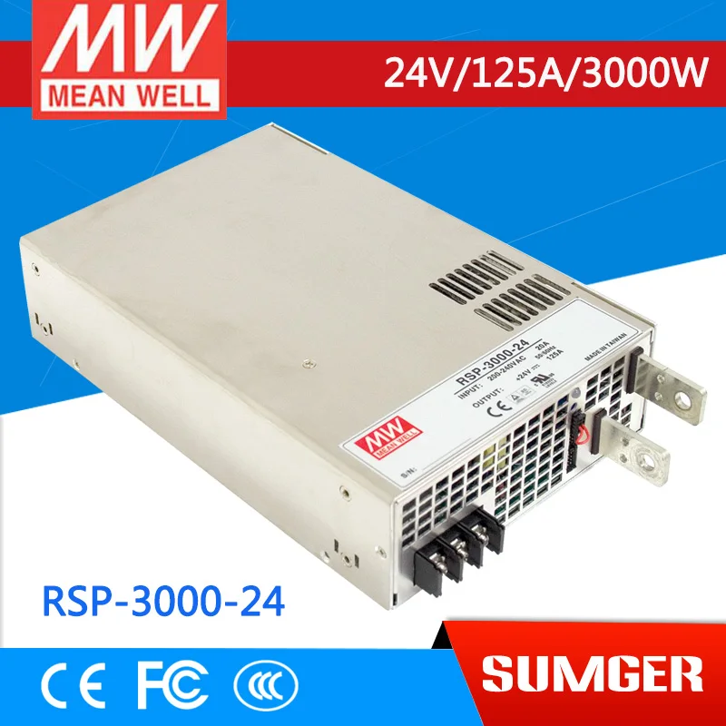 

(AAA)MEAN WELL original RSP-3000-24 24V 125A meanwell RSP-3000 24V 3000W Single Output Power Supply