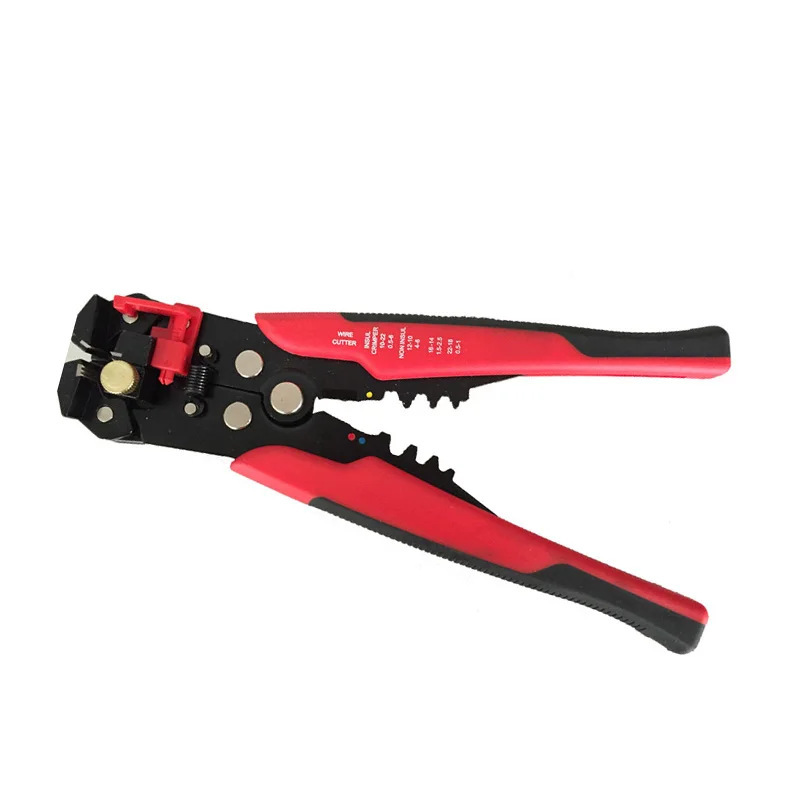 

Mutil-function dual color 3 in 1 straight Cutting Crimping tools Wire stripper AWG24-10 0.2-6.0mm2 LS-A318 multitool