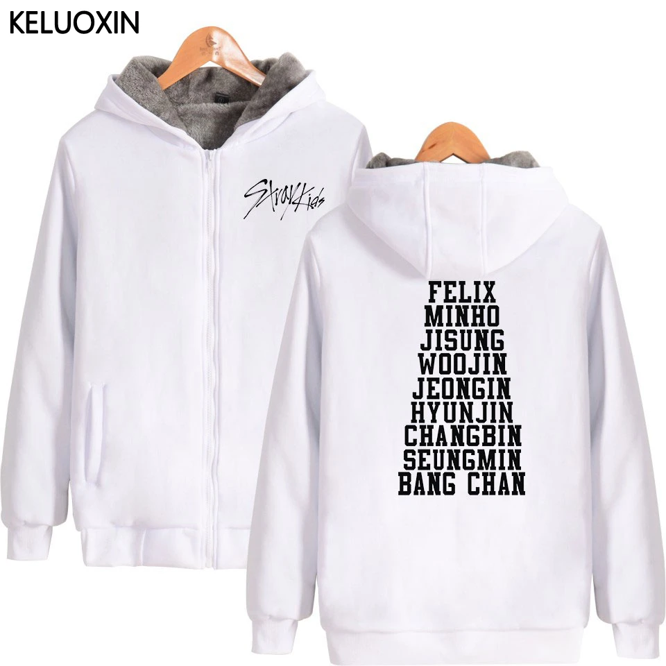 Aliexpress.com : Buy KELUOXIN Kpop Straykids Thick Warm Sweatshirt ...