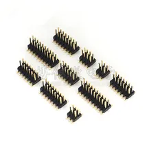 30 шт. двухрядные элементы с поверхностным монтажом pin 1,27 мм двойной штифт заголовок/патч-контактный разъем 1,27 разъем 2*3 P/4 P/5 P/6 P/8 P/10 P/20 P/40 P