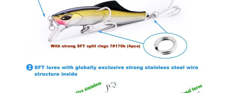Isca de Pesca de Boa Qualidade da Marca Isca de Pesca de Água Robalo Milímetros Isca Sinking Minnow Salgada Pesca Artificial 125 9 Da Marca 125 milímetros isca Sinking Minnow