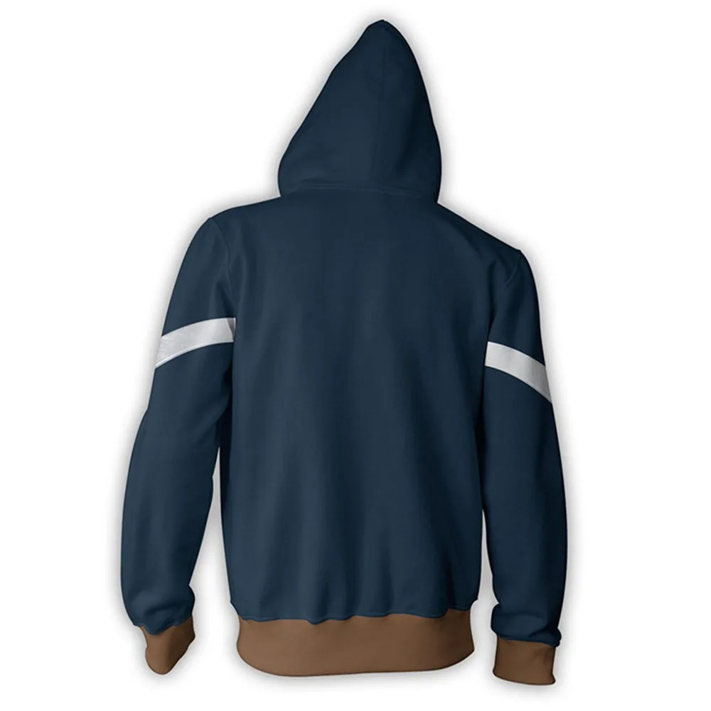 AudWhale Anime Hoodie For Men Marvel Captain American Avengers Endgame Printed Mens Hoodies