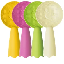Пластиковые Rice Paddle non-sticky Smile ложка для риса стоящий совок для риса сервировочный рисовый шпатель Кухня Кулинария столовые приборы 18,5 см длина