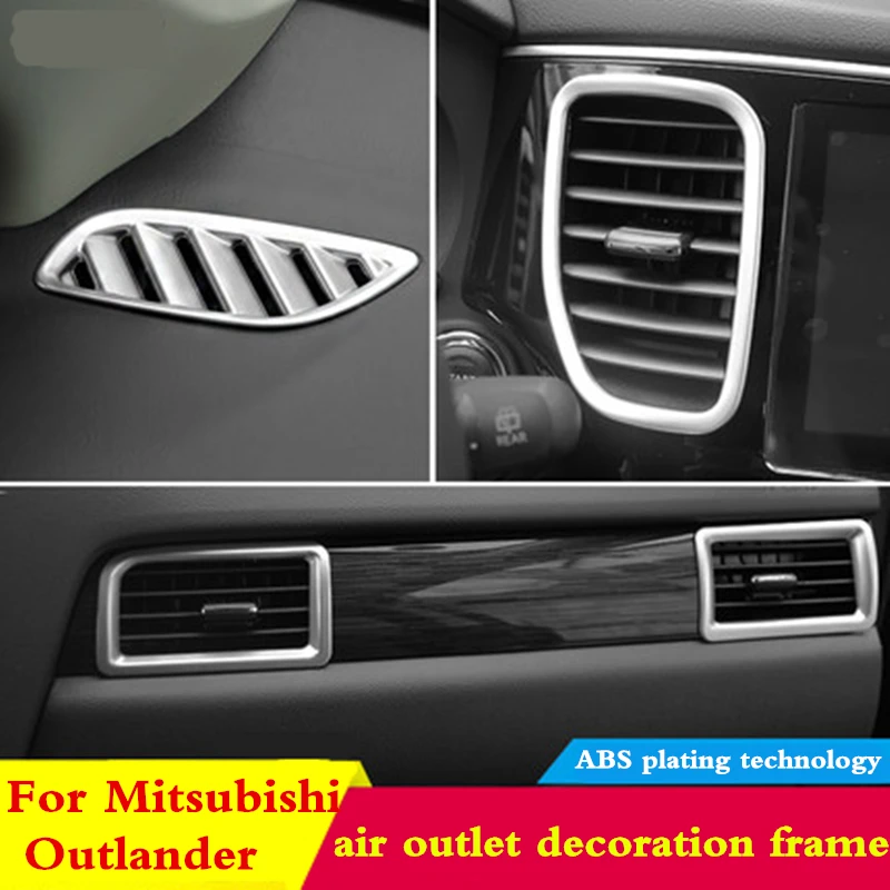 Декоративная рамка выпускного отверстия для приборной панели Mitsubishi Outlander 2013 2016
