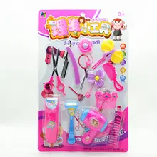 Детский сад Моделирование игровой дом развивающие игрушки салон красоты парикмахерский набор «магазин» игрушки Горячая Распродажа