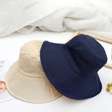 Хлопковая двухсторонняя одежда Панама для рыбака шляпа уличная дорожная шляпа складные шляпы от солнца для мужчин и женщин 24