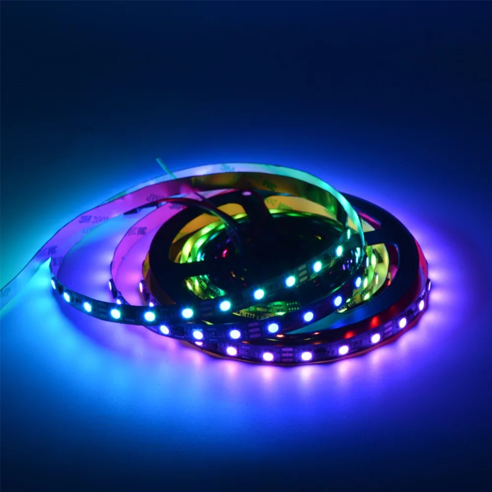 

DC12V 5meter LED Pixel Strip with addressable Smart IC WS2811 30/60LEDs/m Digital Waterproof/non-waterproof Smart Strip light