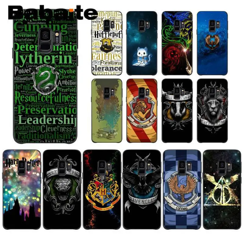 

Babaite Harry Potter Hallow Quotes Printing Coque Shell Phone Case for Samsung Galaxy S8 S7 edge S6 edge plus S5 S9 Pluscase