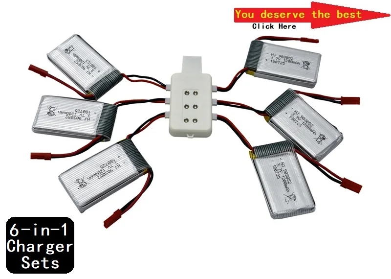 3,7 v 1200mAh литий-полимерный аккумулятор для Syma X5 X5SW X5SC M18 H5P H11D H11C T64 T04 T05 F28 F29 T56 T57 HQ-859B 898B вертолет Дрон часть