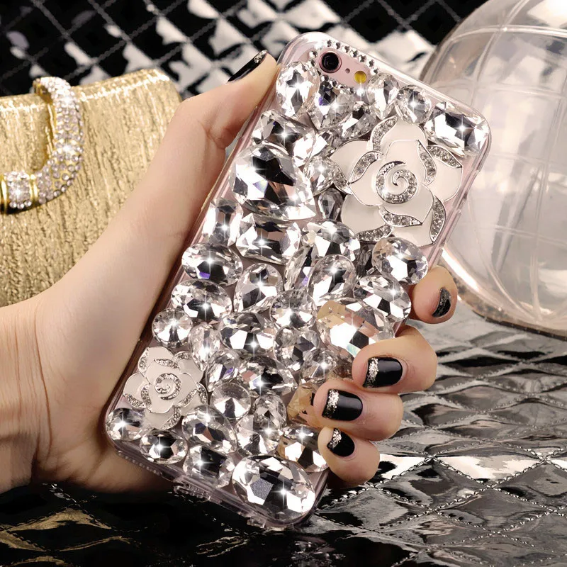 Роскошный модный чехол для Huawei Honor 4C 4X 5A 5X 6 Plus 6A 7 7X 7I 8 9 Lite 10 V8 V9 V10 Pro Bling Saturna Crystal Diamond|