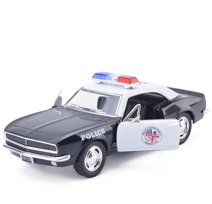 Высокая симуляция camaro Z28 сплав автомобильная игрушка 1: 36 оттягивающая модель