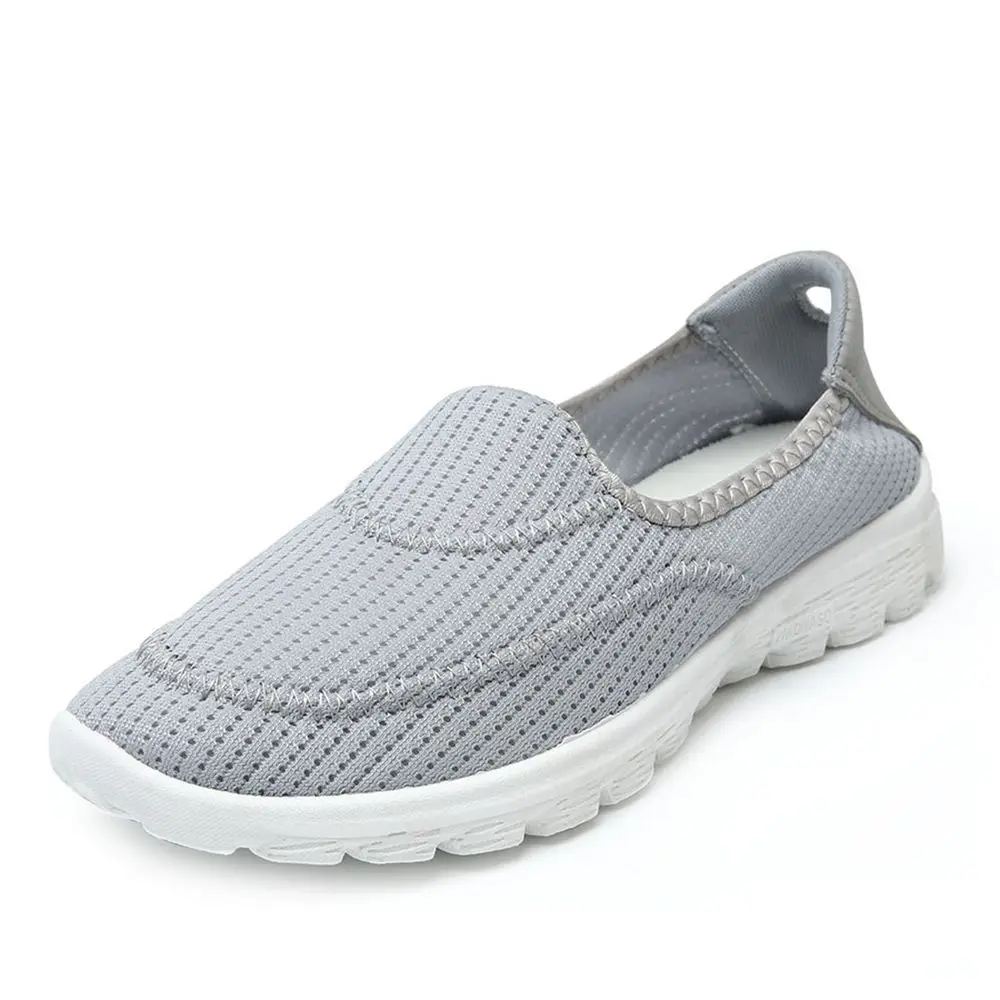 JINBEILEE Large Size Women's Running Shoes Breathable Walking Sports Shoes Breathable Lazy One Foot Cover Flat Mesh Shoes JINBEILEE Large Size Women's Running Shoes Breathable Walking Sports Shoes Breathable Lazy One Foot Cover Flat Mesh Shoes