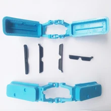 40 набор стоматологических лабораторных продуктов синий цвет артикулятора пластиковые одноразовые артикуляторы