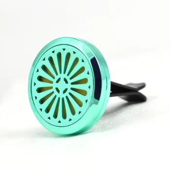 

30mm Stainless Steel tree of life car essential oil aroma aromatherapy diffuser vent clip