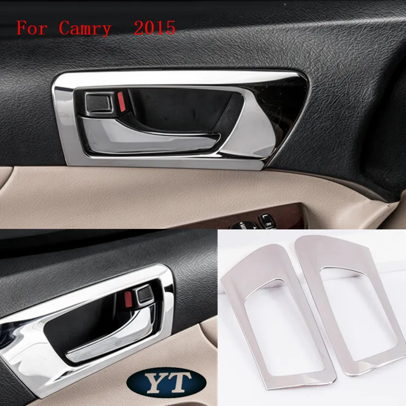 

Auto Door Inner Bowl Sticker interior moulding for Toyota Camry 2012-2016,4pcs/lot,car accessories