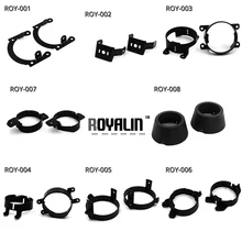 ROYALIN, противотуманный светильник, кронштейн для объектива для Ford, Toyota, Nissan, mazda, Citroen, peugeot, Opeal, Lexus, Teana, Mercedes-Benz, автомобильный Стайлинг, сделай сам
