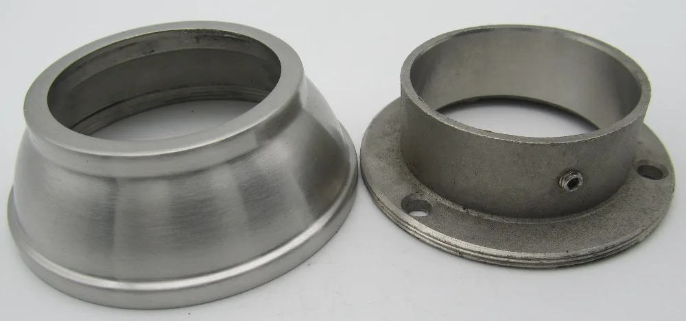 

freeshipping AMS-1202B material sus 304# casting tube pipe cover satin finished