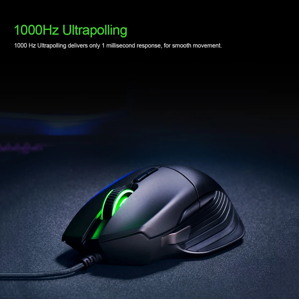 Мышь Компьютерная Razer Basilisk игровая оптическая 16000 DPI 8 программируемых