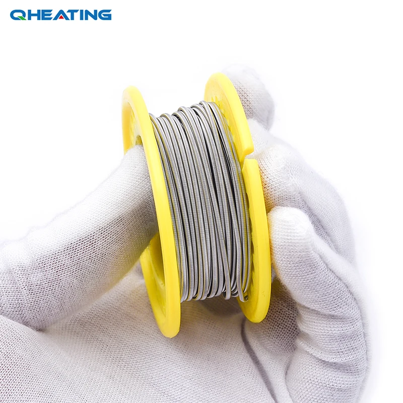 Нагревательные провода qнагревательные 316L 26ga * 2 + 32ga fused Clapton параллельные для RDA RBA