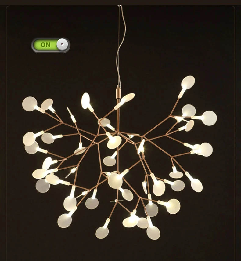 Creative Home Deco Modern Lusre Led Chandelier For Living Room Dining Room Nordic Style Hanging Lamp Chandeliers11