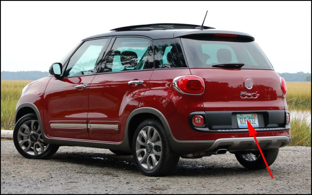 AUTONET HD ночное видение резервного копирования заднего вида камера для Fiat 500L 2012~ /CCD/RCA Стандартный/парковка