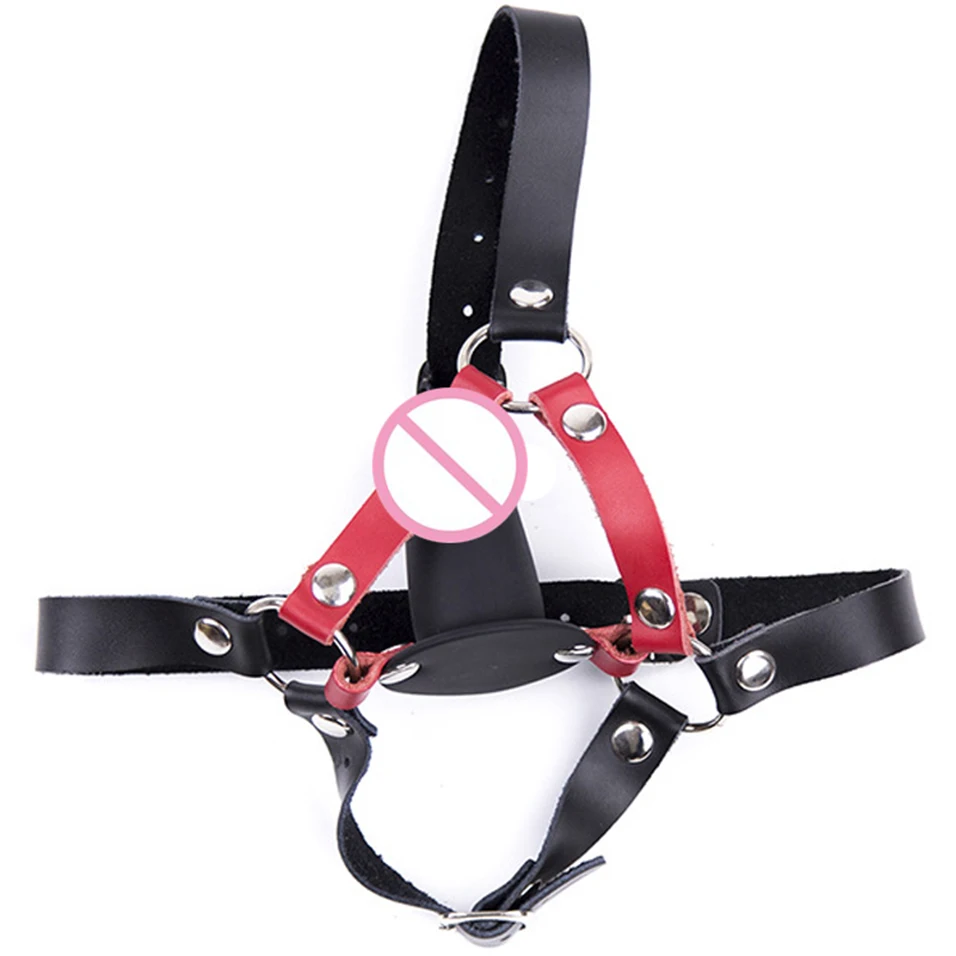 Фаллоимитатор camaTech кляп головной убор силиконовый для рта бондаж ограничитель