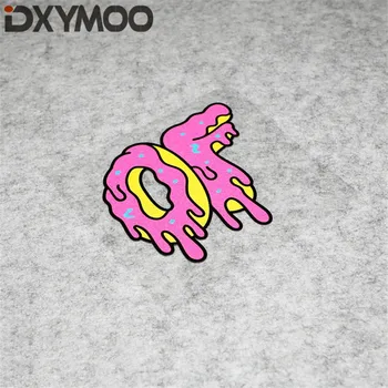 

Car Window Stickers Sweet Lovely Doughnut OF Cartoon Elements Decorate Ice Cream Motorbike Laptop Bumpers 12x11.3cm