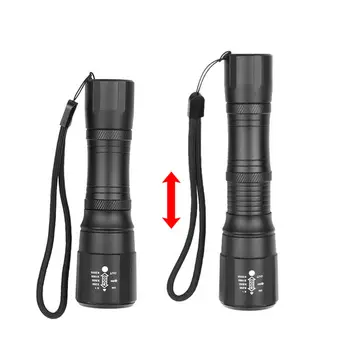 

XPL V6 18650 5 Modes LED Super Bright USB Flashlight Mini Outdoor Camping Torch outdoor travel lighting flashlight #3J18