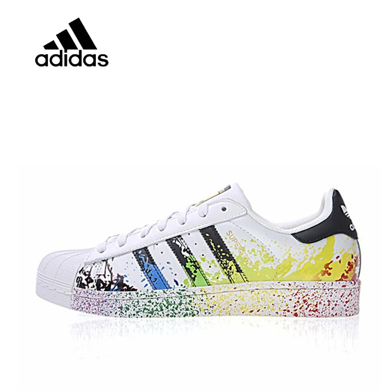 Koop Originele Nieuwe Collectie Offici euml;le Adidas Klaver Man en vrouw Skateboard Schoenen Klassieke ademende schoenen outdoor antislip D70351