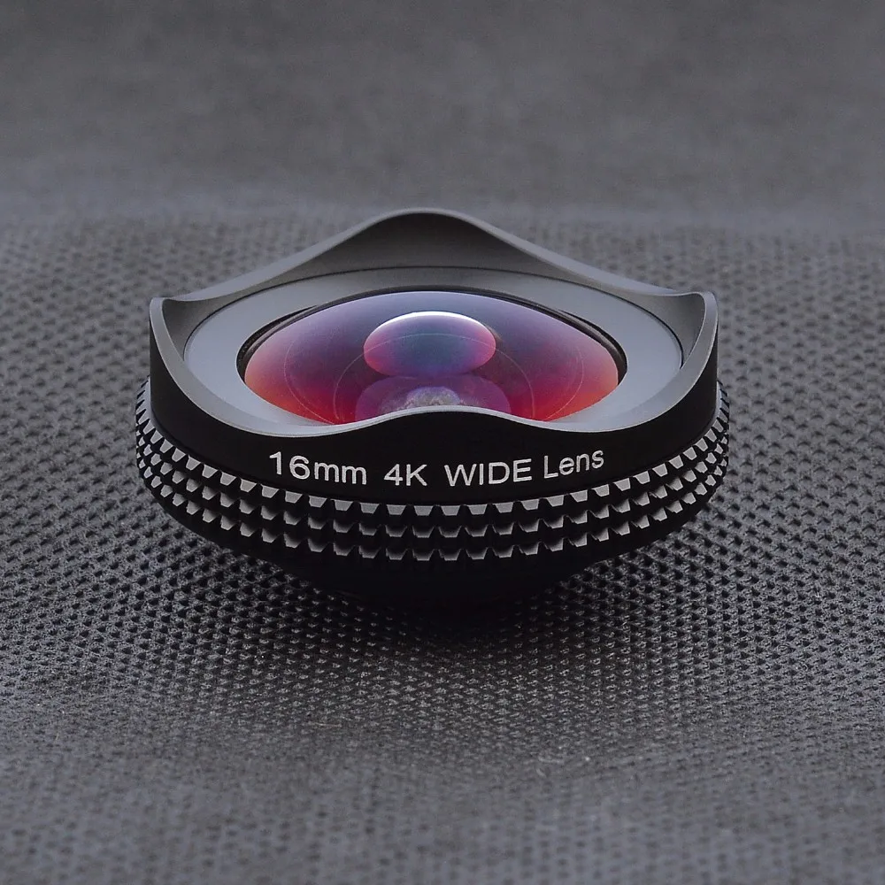 mobile phone camera lens APEXEL Pro Camera Lens Kit 16mm 4k Wide Angle Lens with CPL Filter Universal HD Mobile Phone Lens for iPhone 7 6S Plus Xiaomi best mobile lens for photography