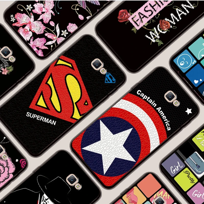 

Classic 3D Relief Cases For Samsung Galaxy J7 Prime Phone Case Cover Samsung J7 Prime Matte Back Cover For Galaxy J7 Prime 5.5"