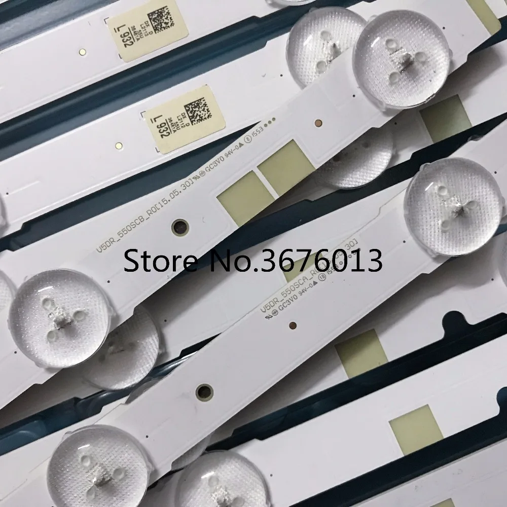 

for samsung LED Backlight Lamp strip UE55JU3800K UA55JS7200J UA55JS7200JXXZ V5DR-550SCB/V5DR-550SCA-R0 LCD Monitor High light