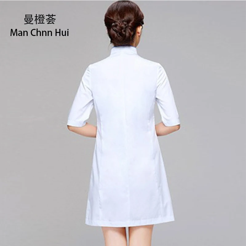 Ladies Medical Robe Medical lab coat Hospital Doctor Slim Multicolour Nurse Uniform medical gown Overalls medical uniforms