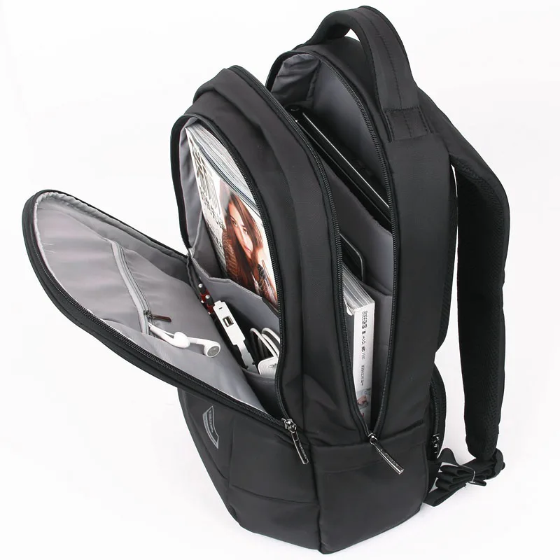 Kingsons portátil Negro Mochila diaria Mochila hombres computadora mochilas Mochila femenina bolsa bolsas de la escuela Mochila de hombres Kingsons portátil Negro Mochila diaria Mochila hombres computadora mochilas Mochila femenina bolsa bolsas de la escuela Mochila de hombres