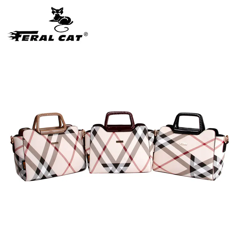 

FERAL CAT Brand handbag Women bag Female shoulder bags messenger high quality leather tote bag crossbody Bolsa feminina